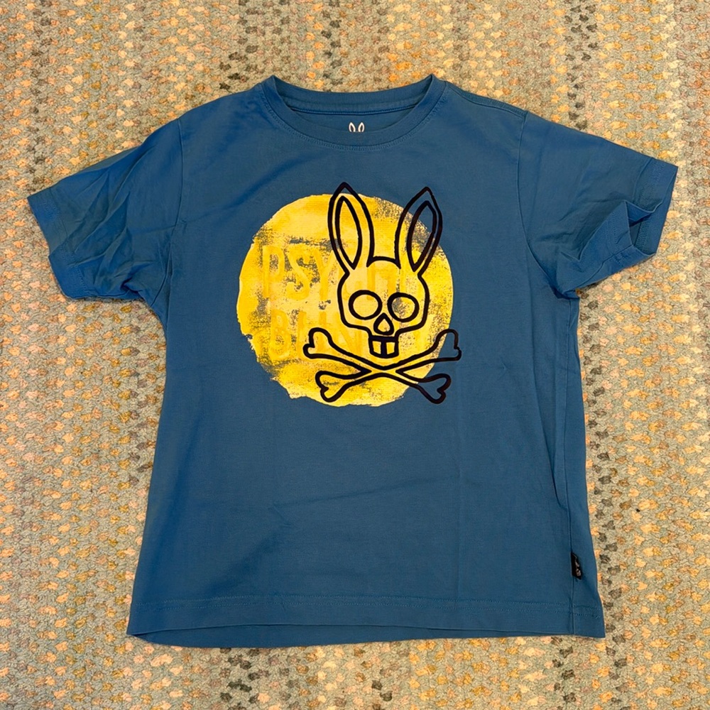 Psycho Bunny Short Sleeved T-shirt Size M (10/12) VGUC